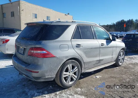 2013 Mercedes-Benz Ml 350 4Matic из США, поврежденный, VIN 4JGDA5HB7DA113215